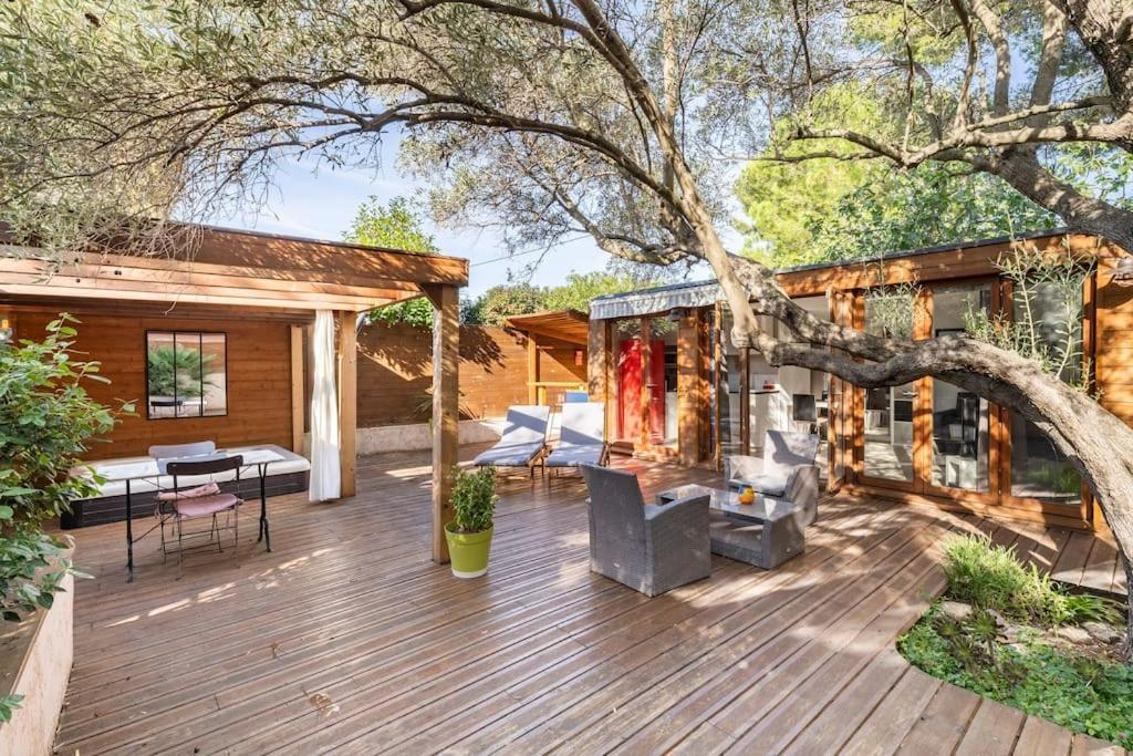 Studio Jacuzzi Prive A 8 Min A Pied De La Plage Appartement La Ciotat Buitenkant foto