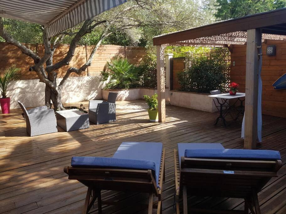 Studio Jacuzzi Prive A 8 Min A Pied De La Plage Appartement La Ciotat Buitenkant foto