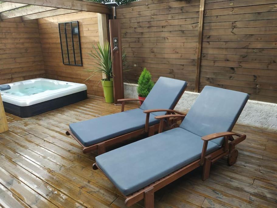 Studio Jacuzzi Prive A 8 Min A Pied De La Plage Appartement La Ciotat Buitenkant foto