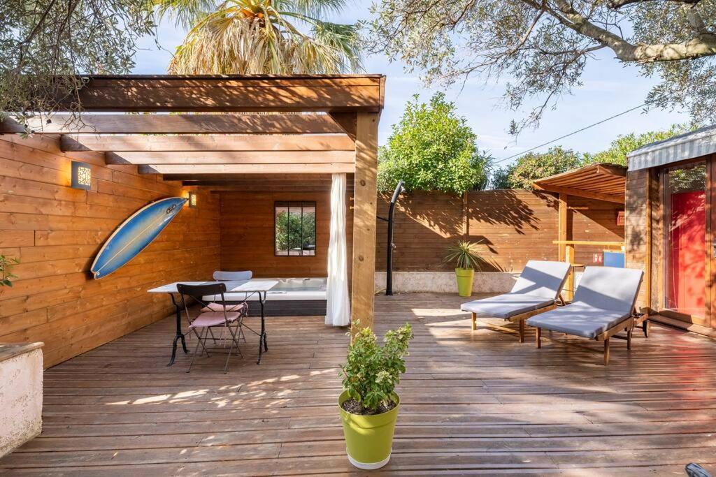 Studio Jacuzzi Prive A 8 Min A Pied De La Plage Appartement La Ciotat Buitenkant foto